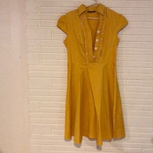 Mustard Yellow Dress